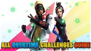 ALL Overtime Challenges Guide And Locations + Rewards