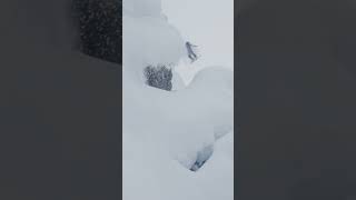 IT’S A POWDER DAY ❄️ Clip from our new video #snowboarding