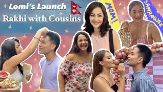 An Action Packed Weekend | 🇳🇵 Lemi's Launch | Rakhi with Cousins | Shopping with Mom |