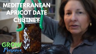 Let's Add Something "Special" to the Pantry || Mediterranean Apricot Date Chutney