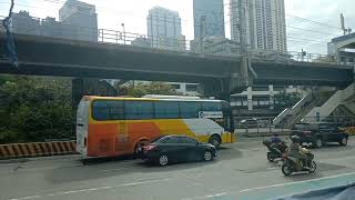 relaxing inside the station mrt ortigas