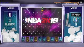 NBA 2k19 ALL STAR MOMENTS PACK (locker code) where to drop the ball