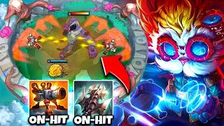 HEIMERDINGER, BUT MY TURRETS APPLY ON-HIT EFFECTS (THIS IS 100% BROKEN)