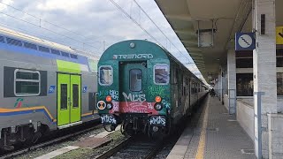 viaggio sul treno del mare 3096 con la mitica box doccia da Chiavari a Genova Brignole