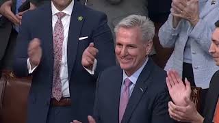 Moment Kevin McCarthy finally elected as House Speaker in 15th round after chaotic Congress scenes