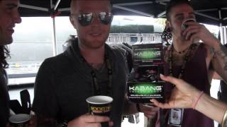 Born Of Osiris trying out some Kabang Energy Candy