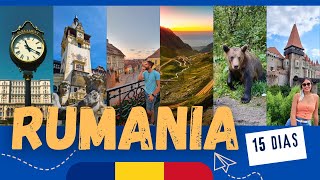 ¡ROAD TRIP ÉPICO por RUMANÍA en 15 DÍAS! Viaje a Transilvania