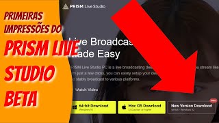 Primeiras impressões do Prism Live BETA (maio 2020)