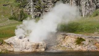 Yellowstone 2017 - Thermal Features - Vacation Clips