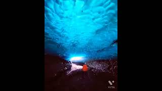 Iceland caves 😱🤩 #shorts