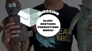 My Blunt Bros merchandise unboxing review with triangle and monkey plushies