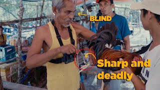 I SPENT A DAY WITH A BLIND PERSON NGA HILIG OG SABONG IN THE  PHILIPPINES!