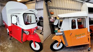 Restoration Old Tuk Tuk Food Truck