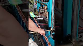 Evaporator condenser copper tube sealing welding treatment