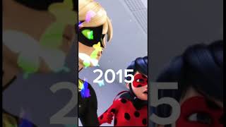 Miraculous evolution edit🐞🐈‍⬛ #miraculous #miraculousladybug #miraculousladybugmovie