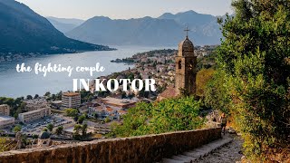 Kotor Sunset Hike - Exploring the Breathtaking St. John Fortress Trail in Montenegro (4K)