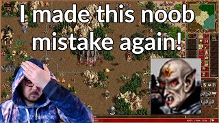 I made this NOOB mistake again! || Heroes 3 Necropolis Gameplay || Jebus Cross || Alex_The_Magician