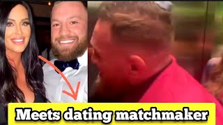 conor mcgregor meets dating matchmaker and gets stuck in elevator