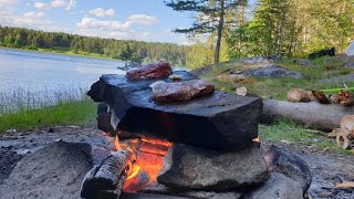 Дикая кухня - Стейки на камне