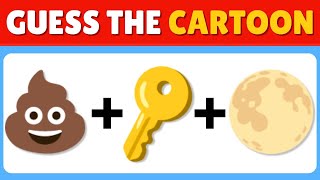 Guess Your Favorite Cartoon By Emoji | Cartoon Quiz 😺🐀