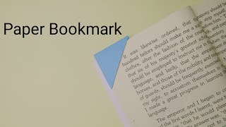 How To Make Paper Bookmark। Origami paper bookmark #origami #tutorial #craft #crafting