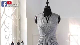 Draping Falling Dress