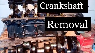 LS Crankshaft Removal - Iorn LS build #4