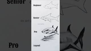 How to draw Shark🦈😱🔥#art #drawing #shorts #youtubeshorts #shark #trending