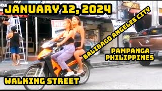 January 12, 2024 WALKING STREET BALIBAGO ANGELES CITY PAMPANGA PHILIPPINES #touristspot