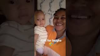 #laugh #youtubeshorts #momlife #motherhood #shorts #babygirl