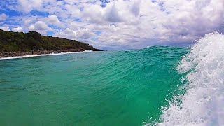 Surfing PERFECT GLASSY waves /POV