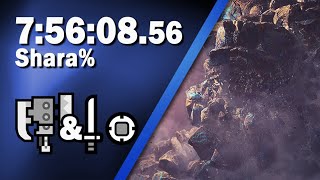 7:56:08.56 MHW Shara% w. Add-ons Speedrun - SA/S&S