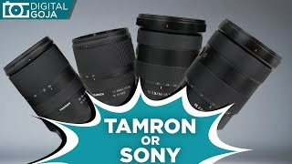 [Video Test] What's Better for Sony Auto Focus: a Sony or Tamron lens?