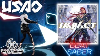 【Beat Saber】IMPACT / USAO feat. 光吉猛修 - CHUNITHM【ビートセイバー】HARDCORE TANO*C