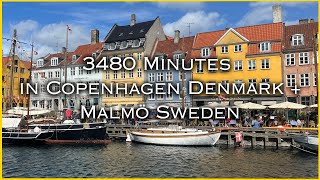 3,480 MINUTES IN COPENHAGEN DENMARK & MALMÖ SWEDEN | ACTIVITIES IN COPENHAGEN & SWEDEN | KB_TRAVELS