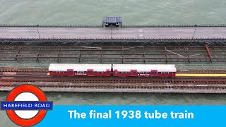 One last Ryde - Aerial footage of 1938 stock/class 483 tube train from Ryde Esplanade - Ryde Pier.