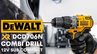 DeWALT DCD706N 12V Sub Compact Brushless Combi Drill *Review*