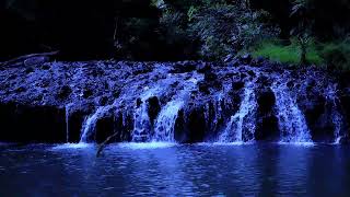 Waterfall Sounds For Night Sleepers - Fall Asleep & Stay Sleeping with Flowing Water