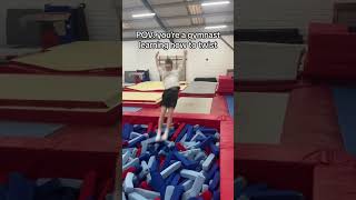 The audio fits perfectly🤣😭 #gymnast #gymnasticflips