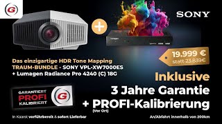 HDR Tone Mapping TRAUM-BUNDLE! SONY VPL-XW7000ES und Lumagen Radiance Pro 4240 (C) 18G