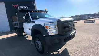 2016 Ford F-550 with Dump Box for sale