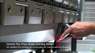 Sentinel Plus Press Brake Guarding System bending demonstration