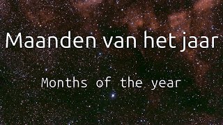 Learning Dutch: Months of the year