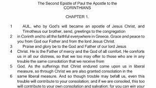 2 Corinthians Chapter 1