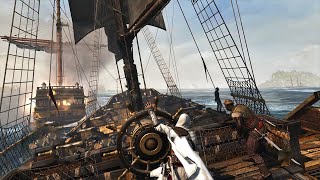 Assassin's Creed 4 Black Flag - Ship Battle & Combat Gameplay