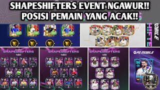 SHAPESHIFTERS EVENT SAMPINGAN TERBARU! BUG MISI HEROES KOMPANY DI FIX BESOK!! FC MOBILE | RINOJOOKUN