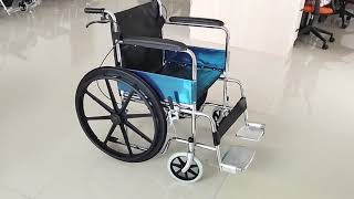 Lightweight Portable Folding Manual 809 Wheelchair With Factory Price | Satcon Medical