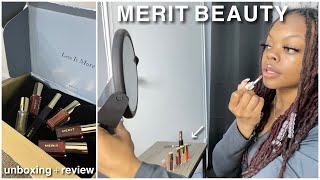 MERIT BEAUTY | Unboxing & Honest Review