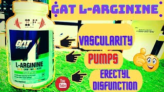 Gat Sports Larginine| Vascularity 💪🏻Pumps Blood Flow