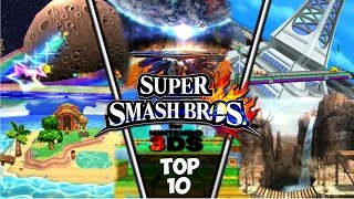 TOP 10 ▪ SUPER SMASH BROS. FOR 3DS: STAGES [#02] | PTMariox2